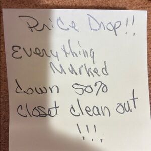 Handwritten Note on Sticky Paper